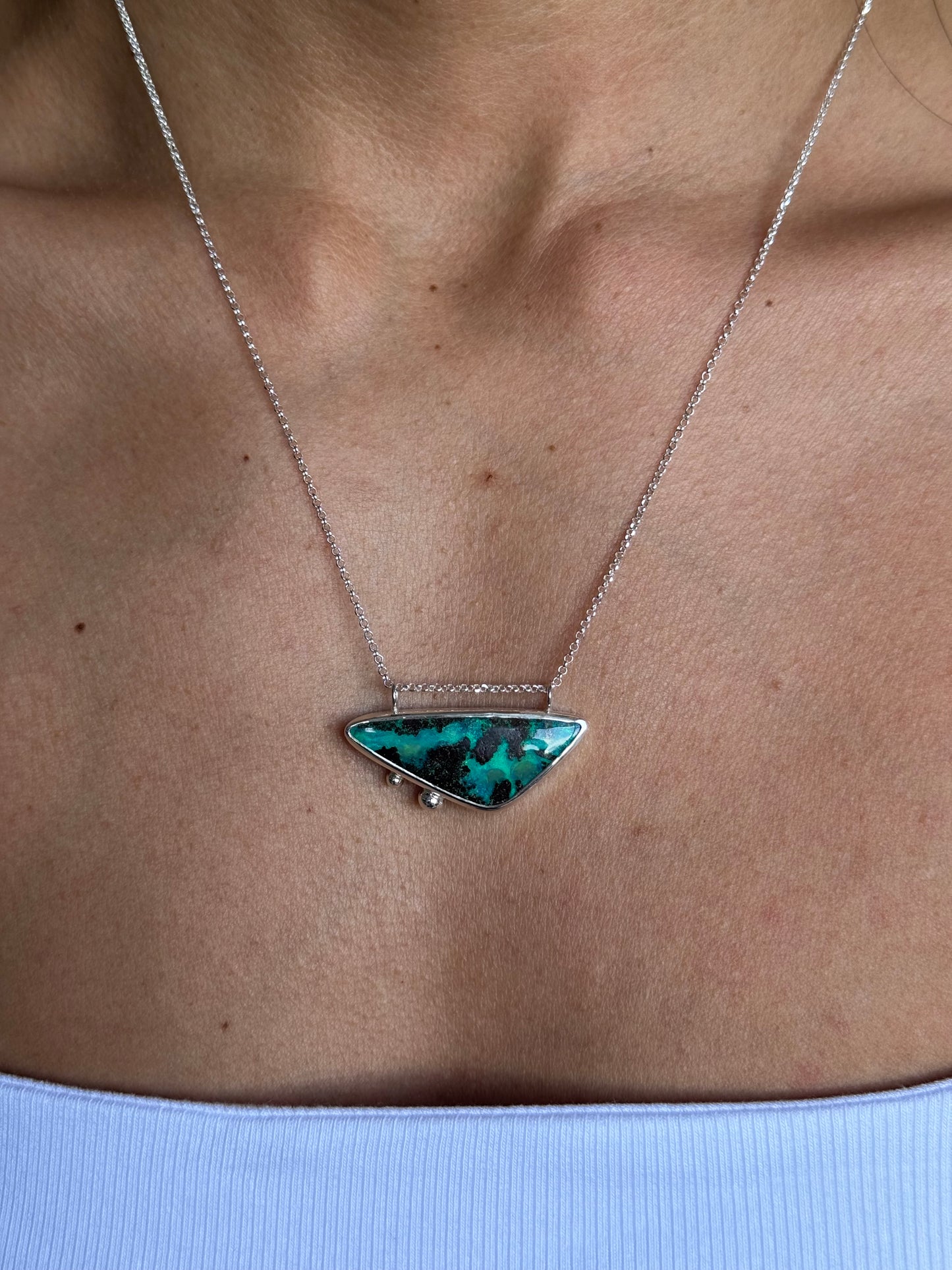 Bahía - Solid Boulder opal Necklace