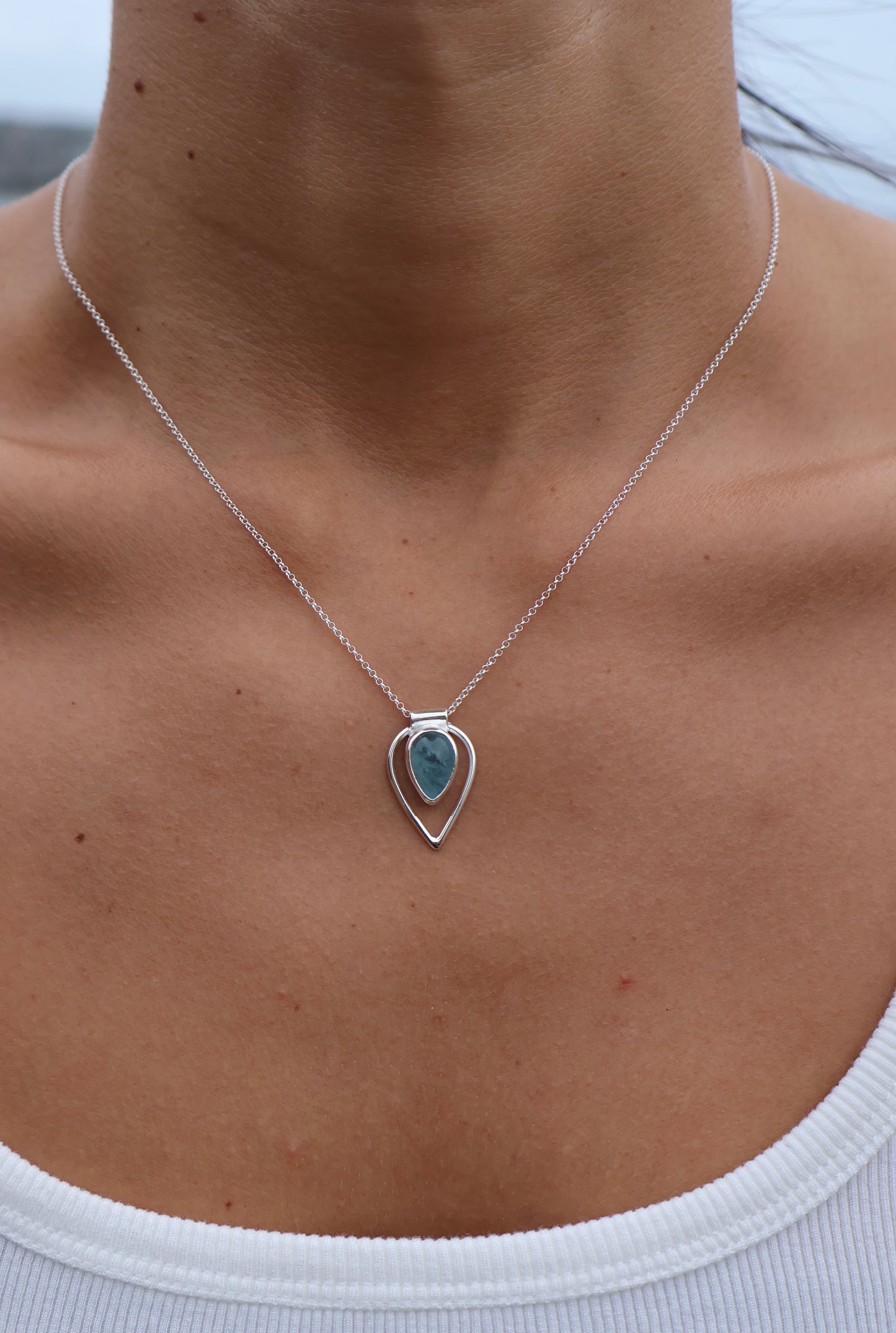 Aquamarine Necklace