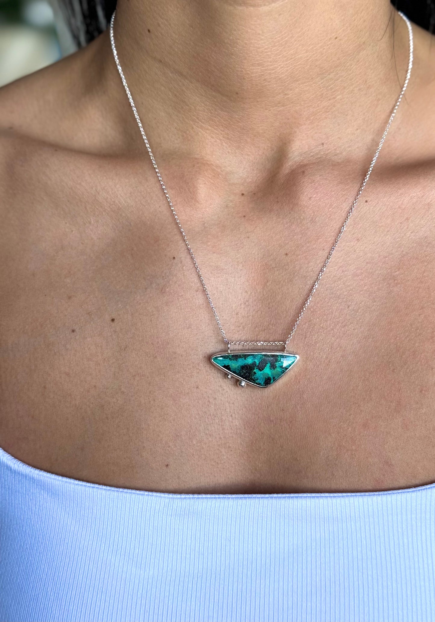 Bahía - Solid Boulder opal Necklace