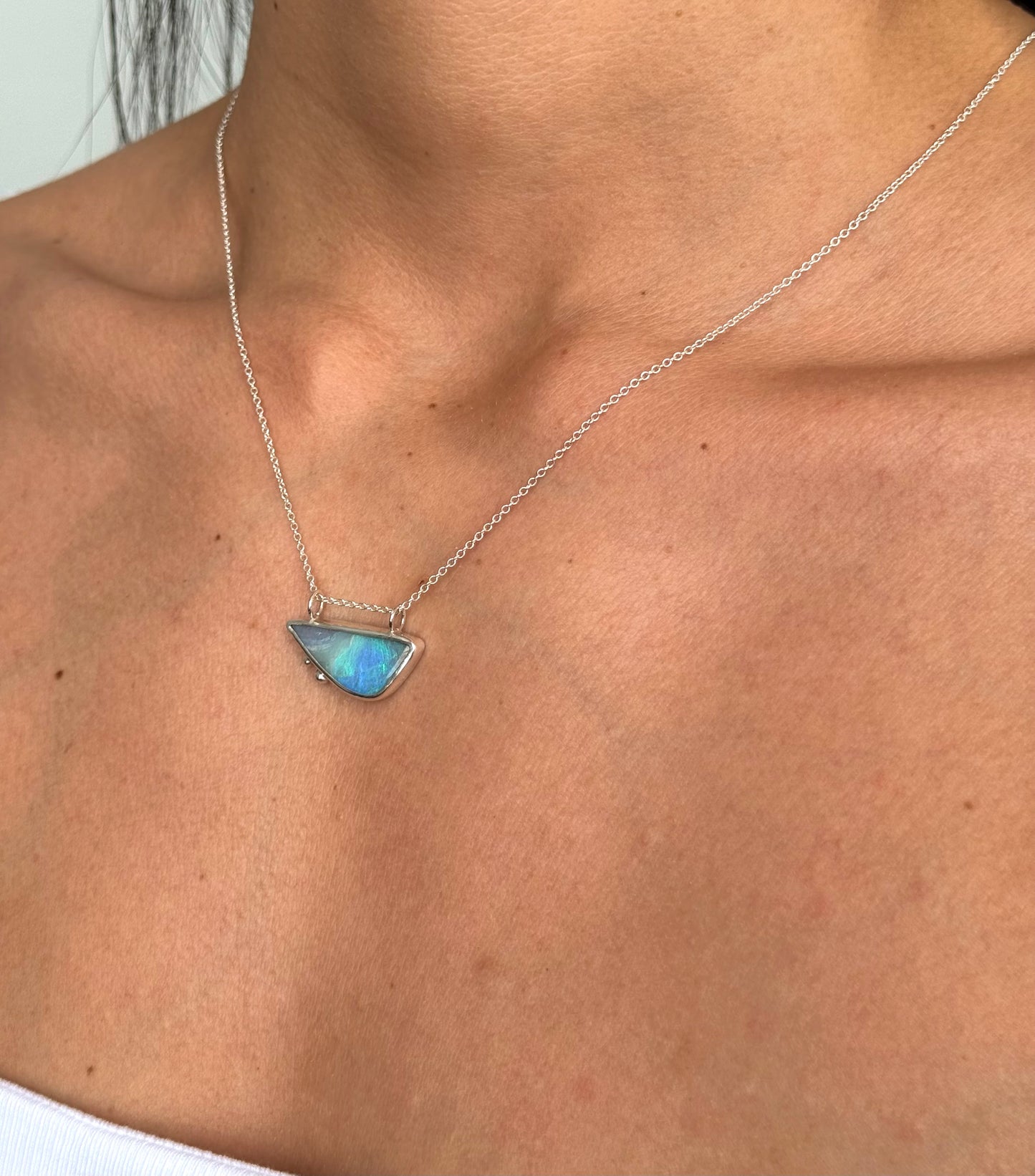 Cielo - Boulder Opal Necklace