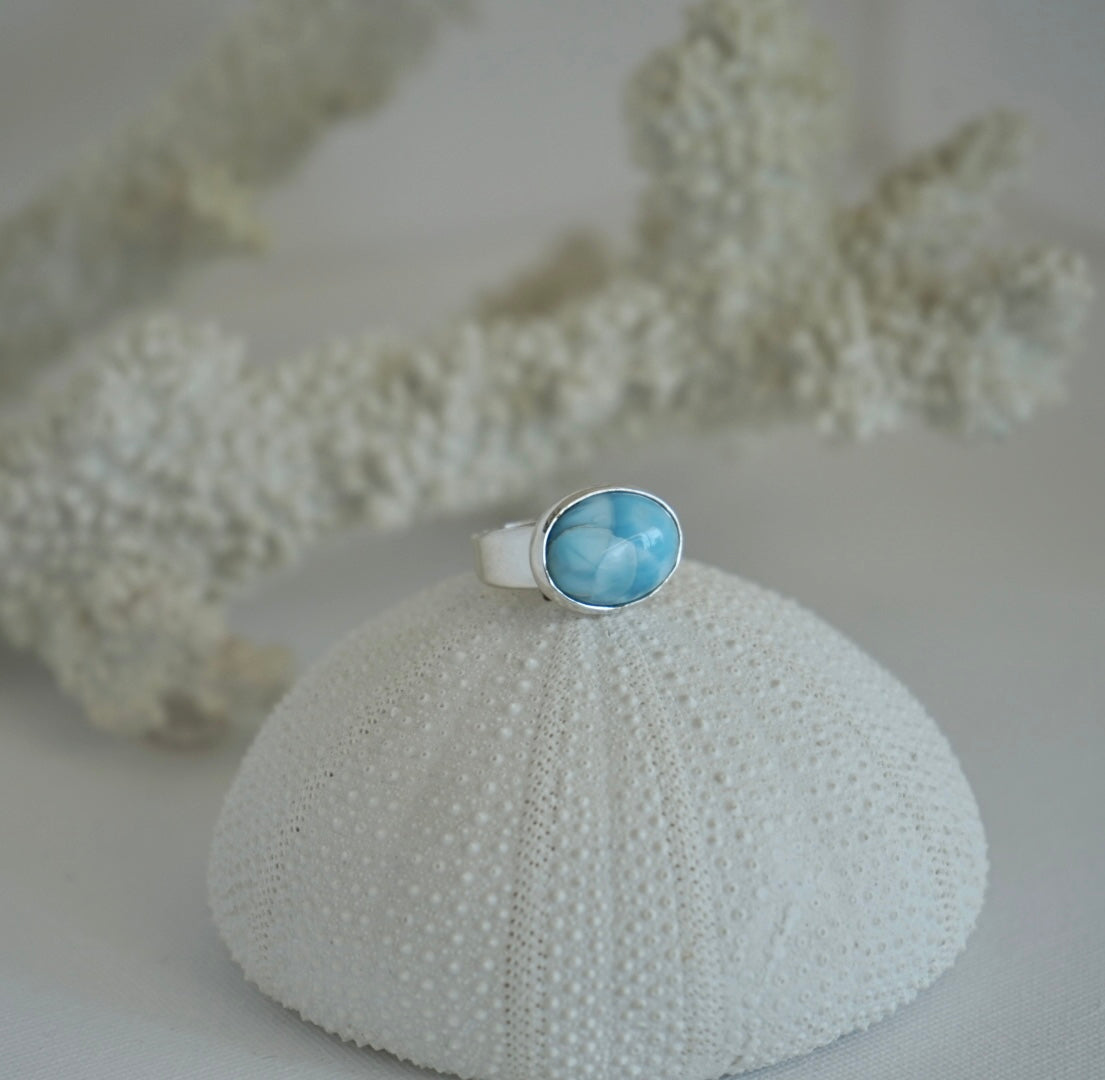 Munai Ring - Larimar