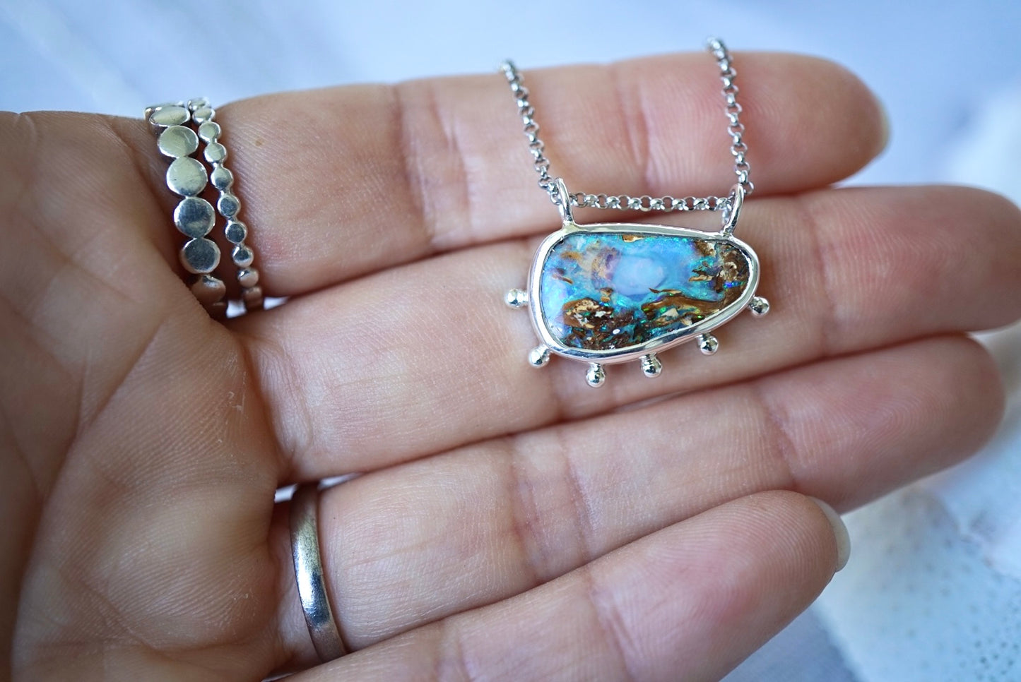 Terra- Solid Boulder Opal