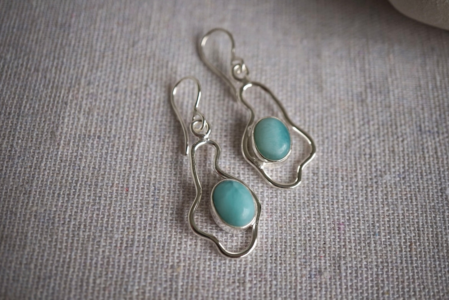 Flow Larimar - Earrings