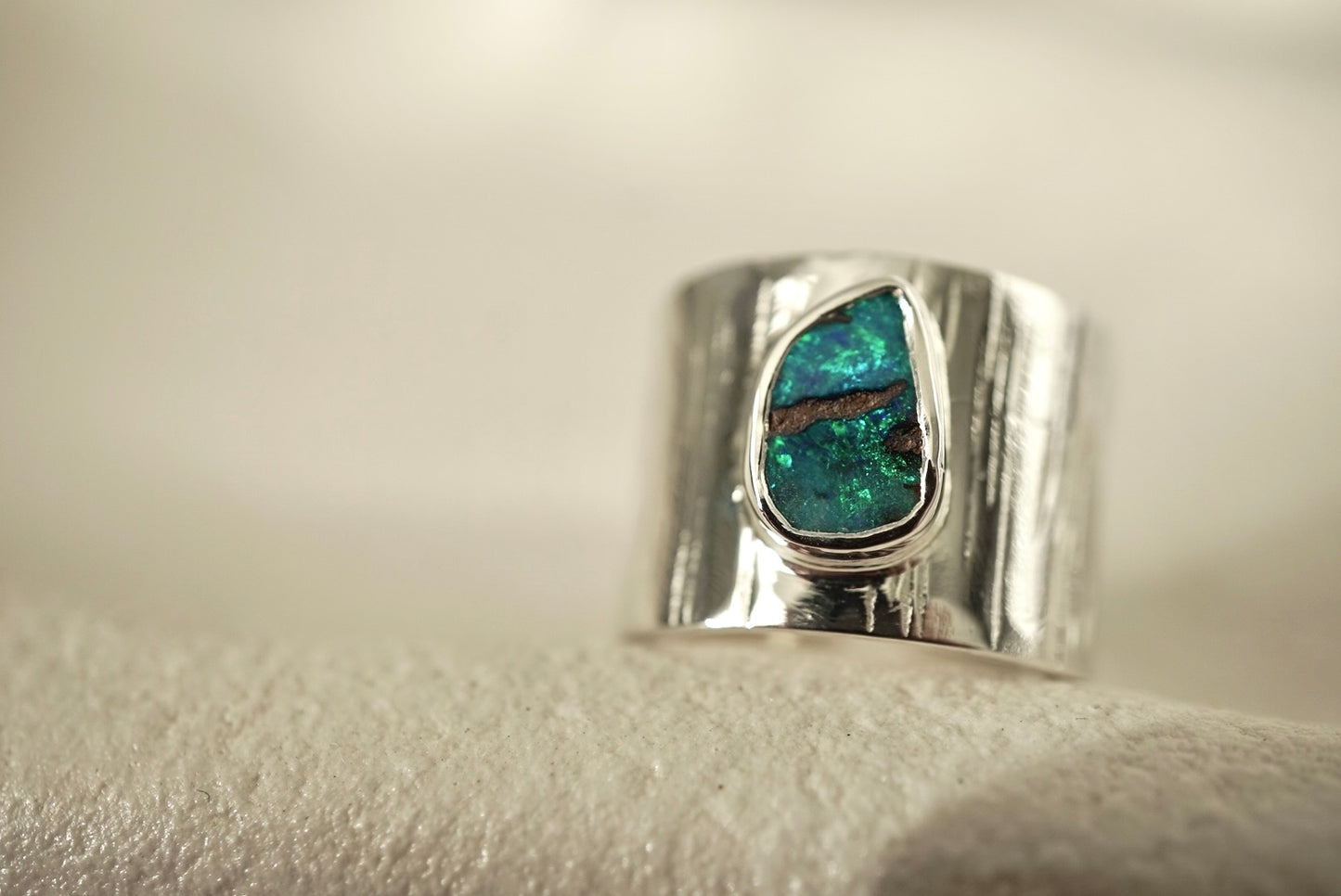 Sky Ring - Boulder Opal