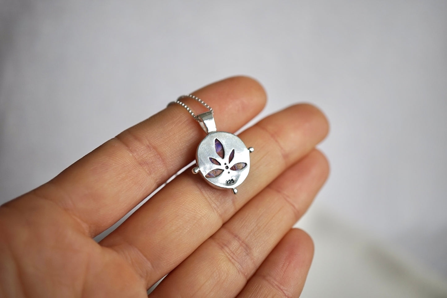 Petal Pendant - Boulder Opal