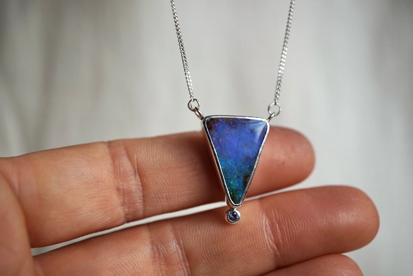 Livor - Boulder opal Necklace