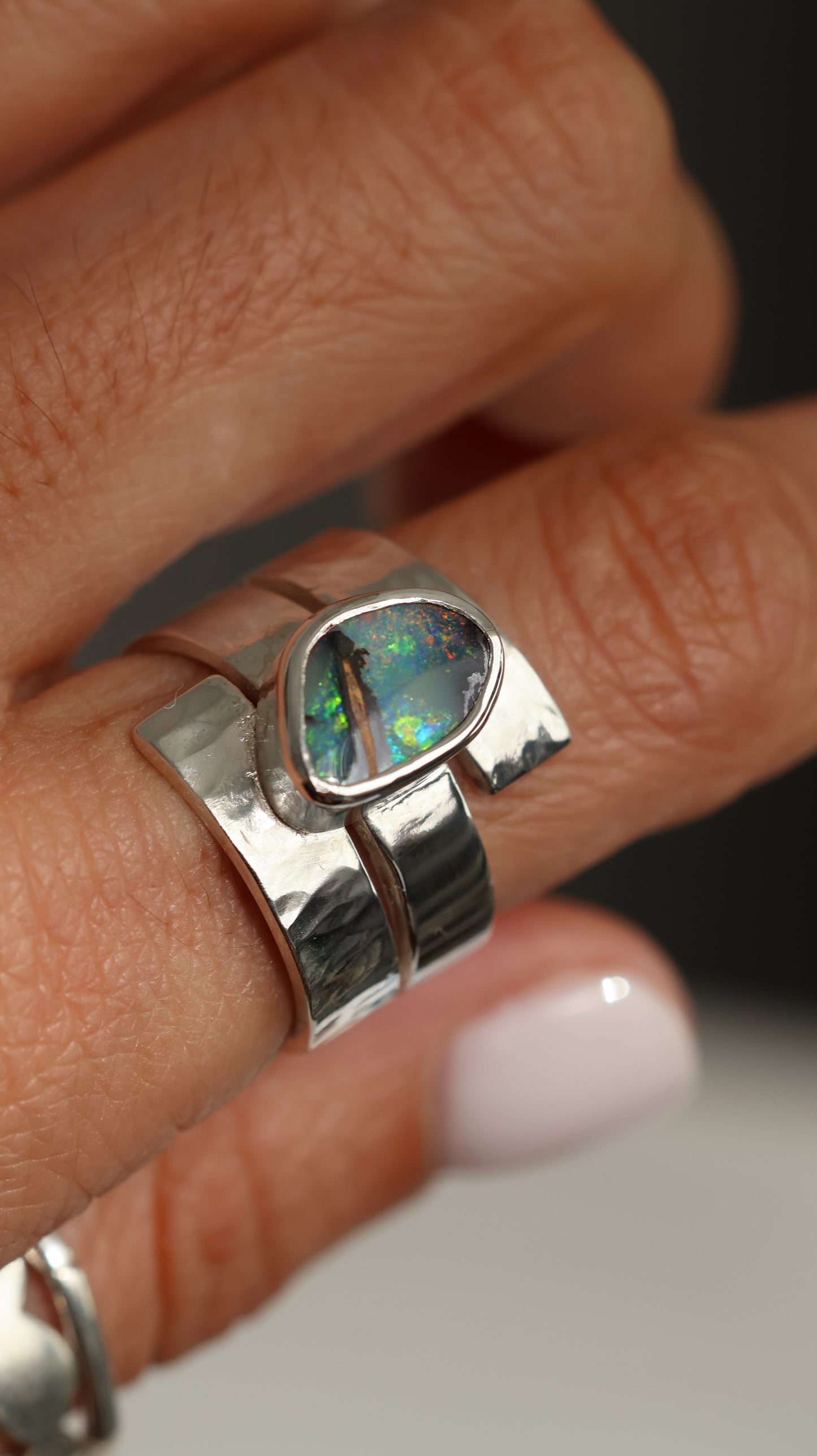Boulder Opal Ring (size Q)