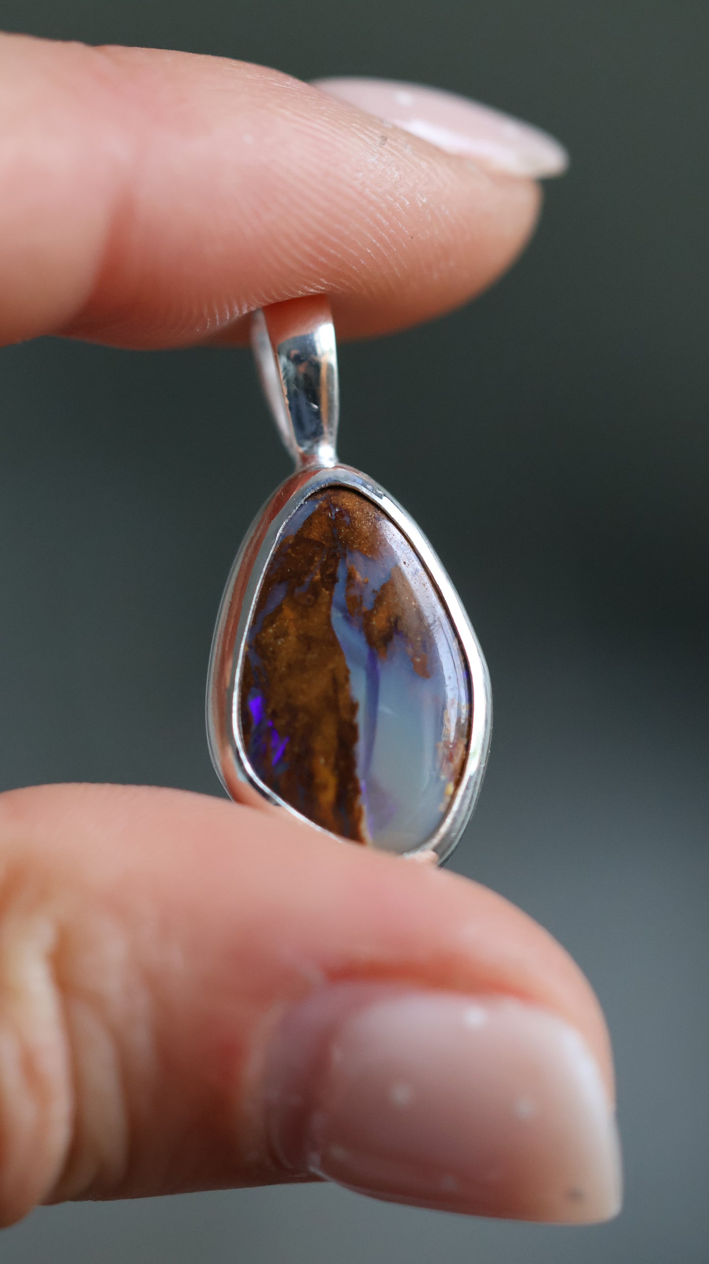 Boulder Opal Pendant