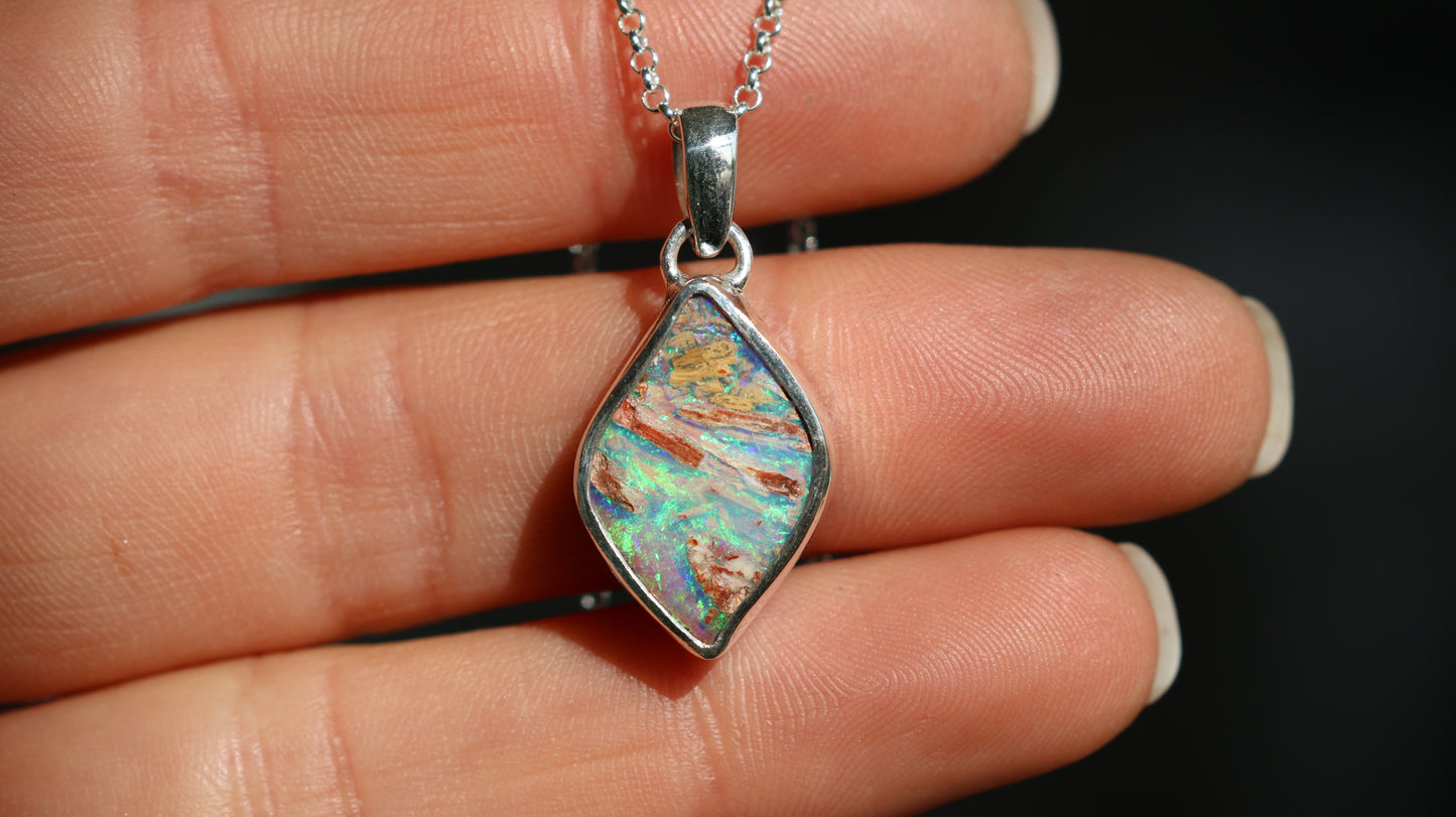 Boulder Opal Pendant