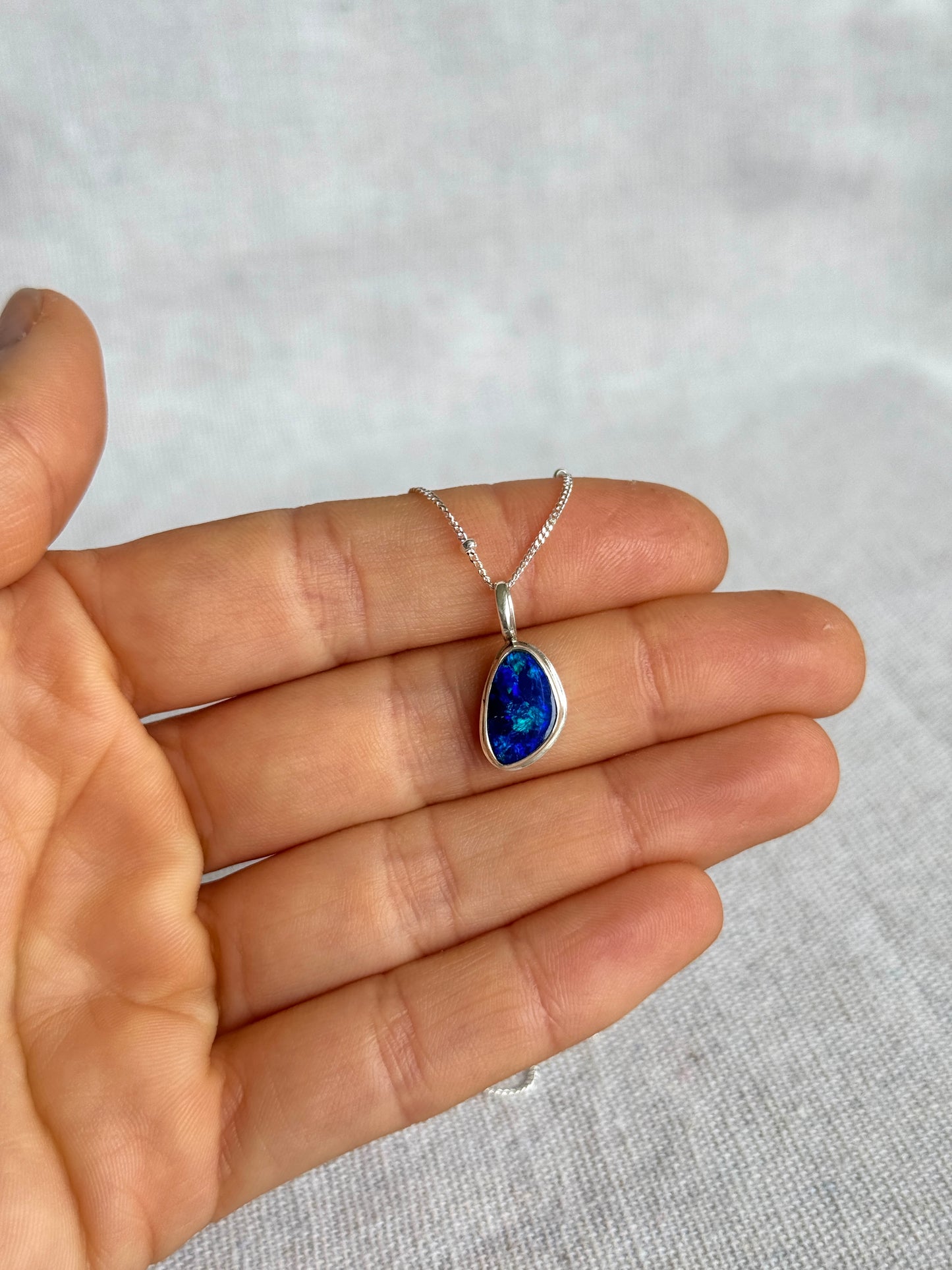 Cielo - Australian Opal Necklace