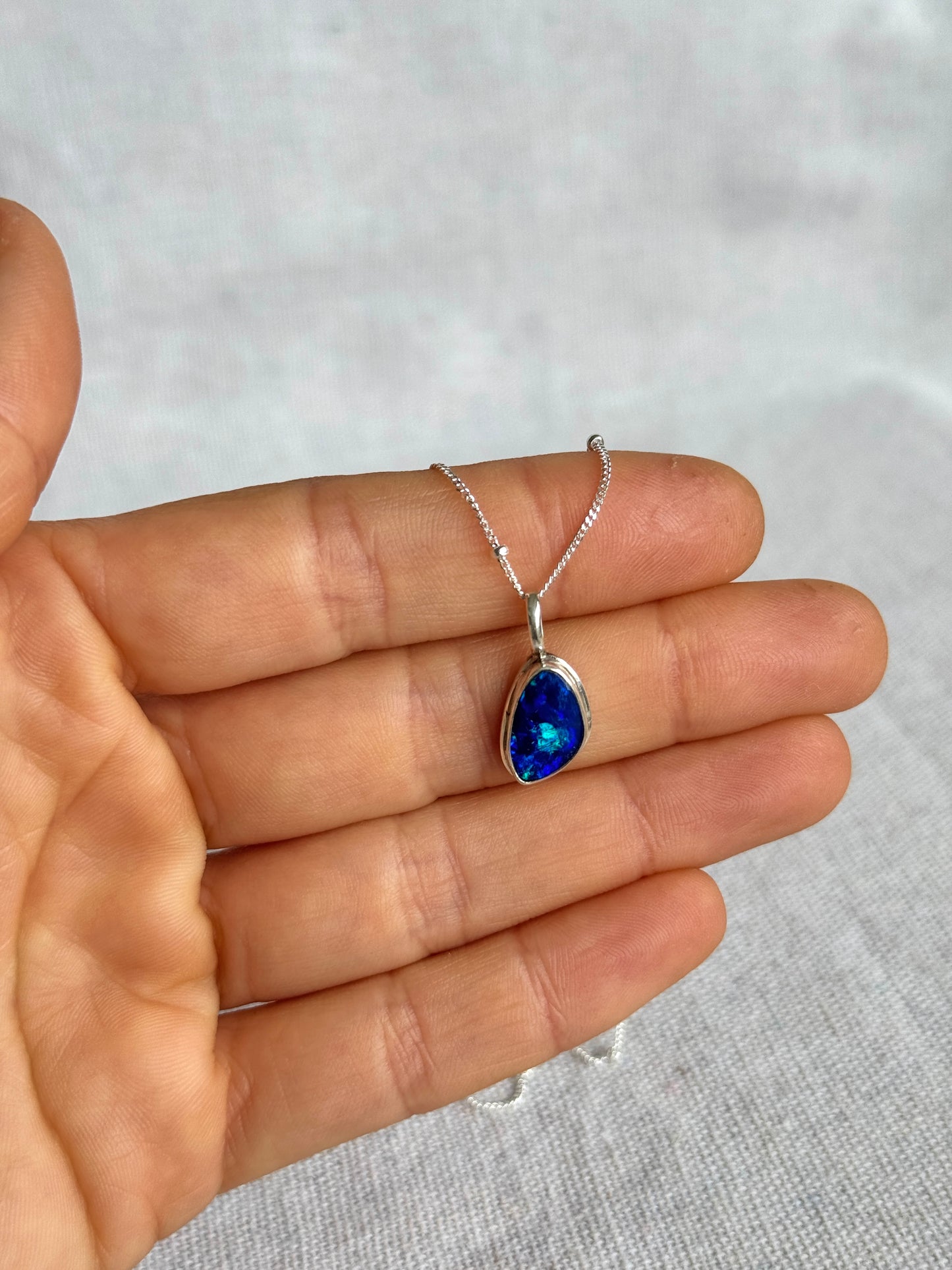 Cielo - Australian Opal Necklace