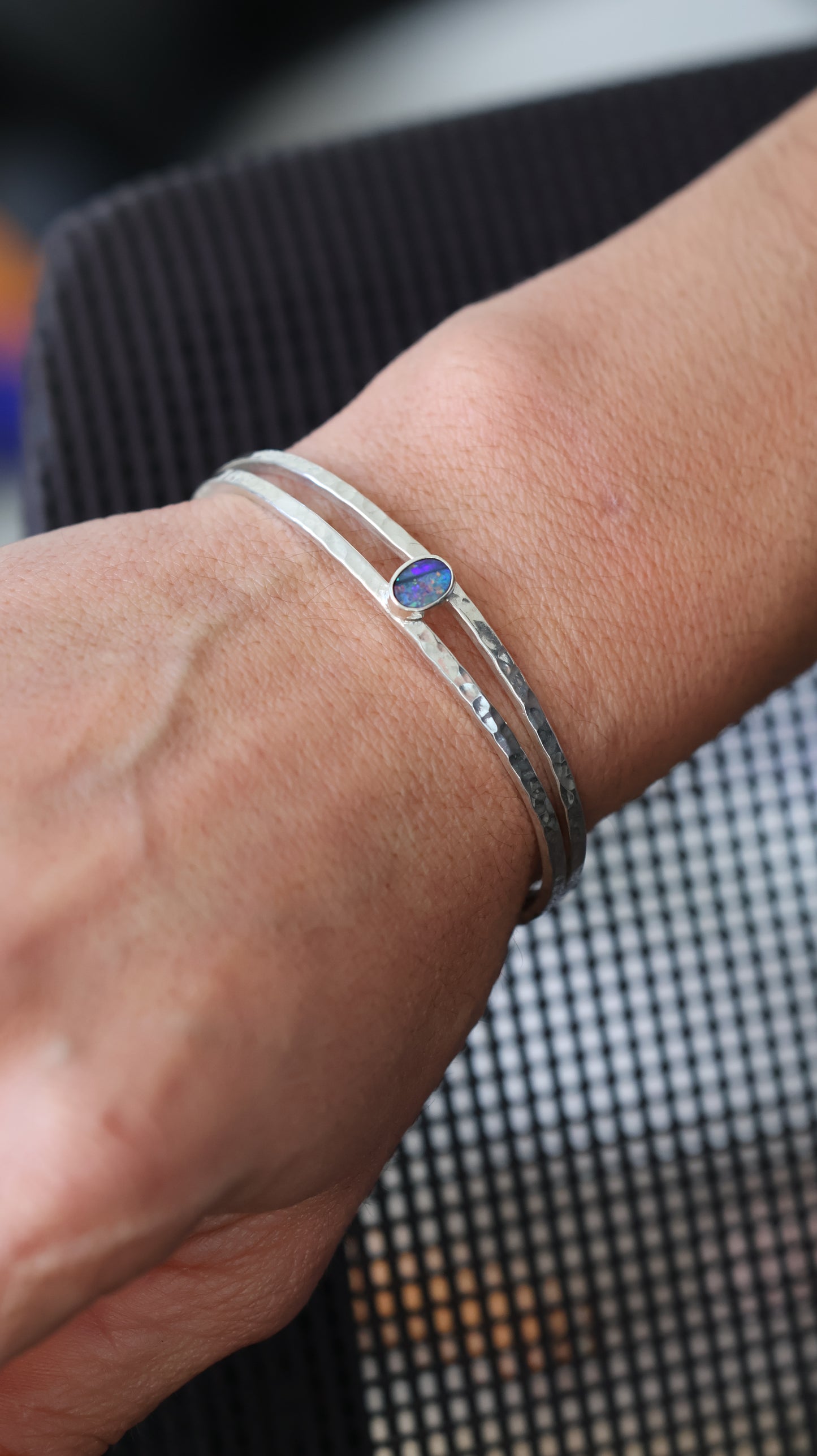 Opal Cuff Bracelet