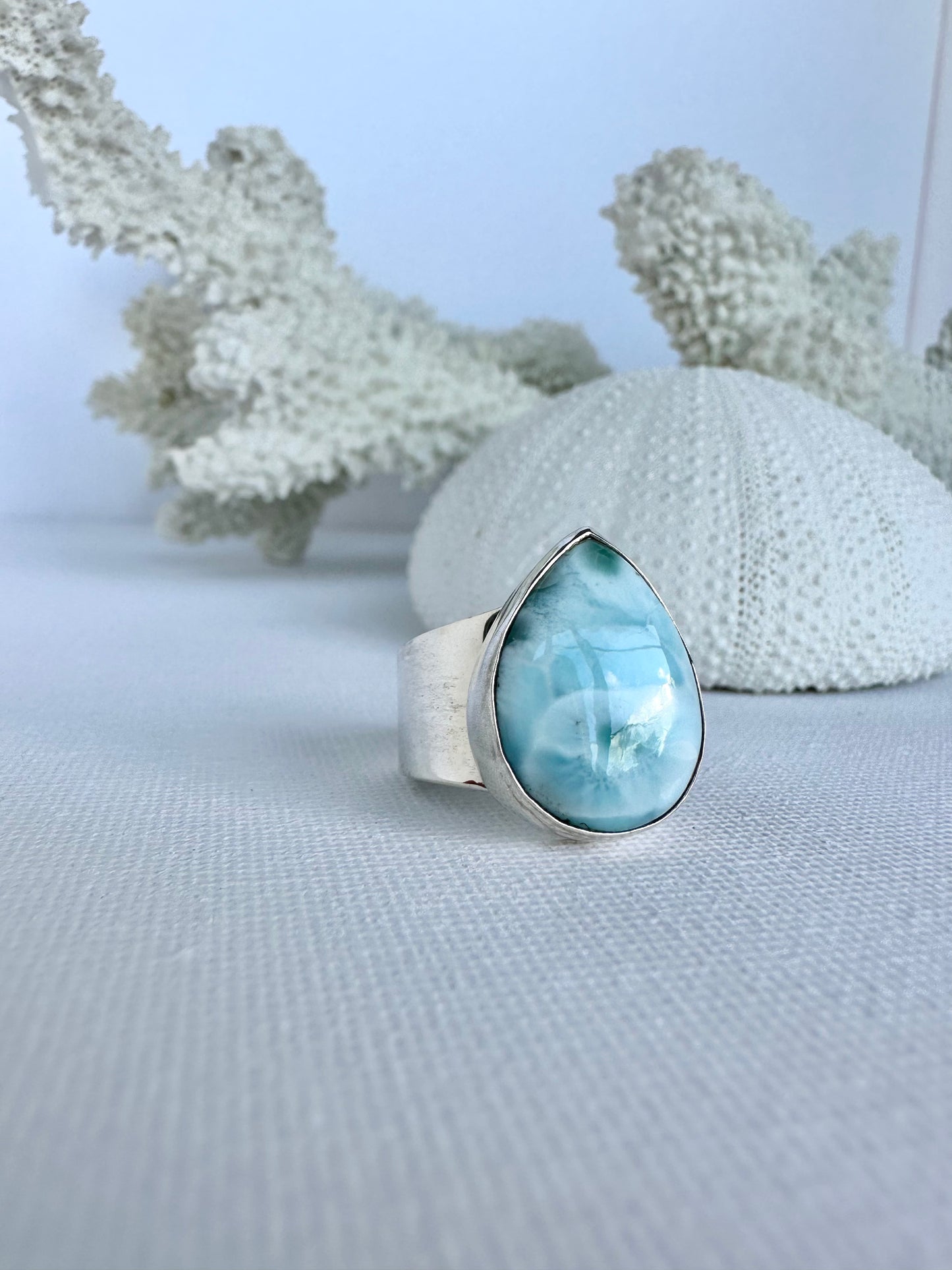 Rivero Ring - Larimar