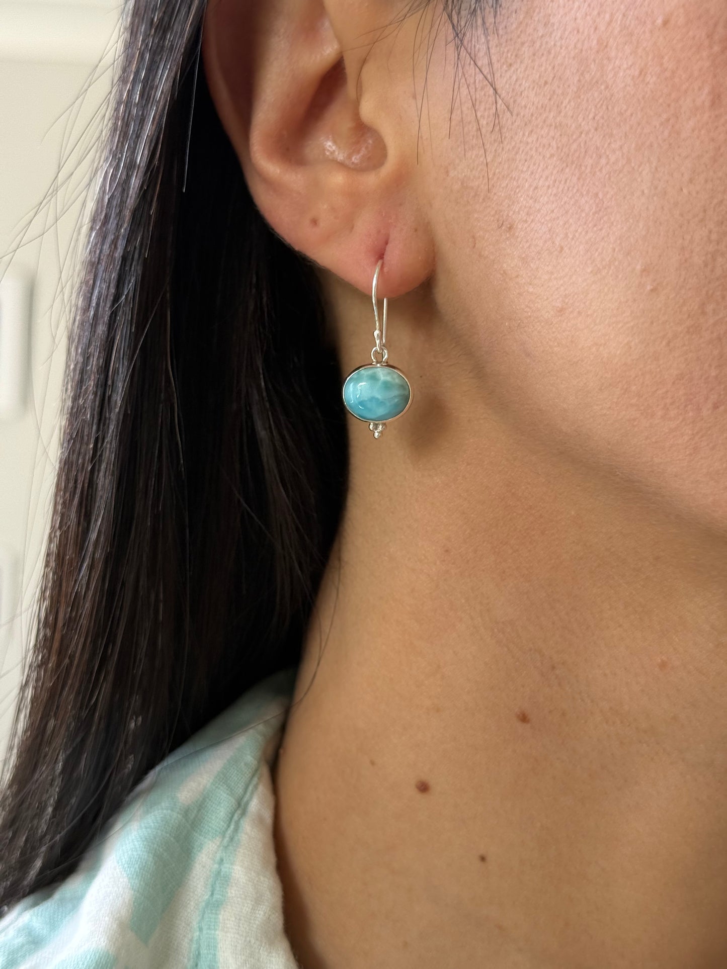 Dottie Larimar - Earring