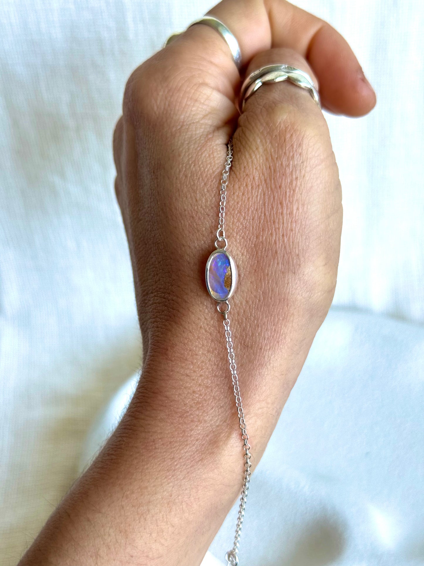 Lila Opal Bracelet
