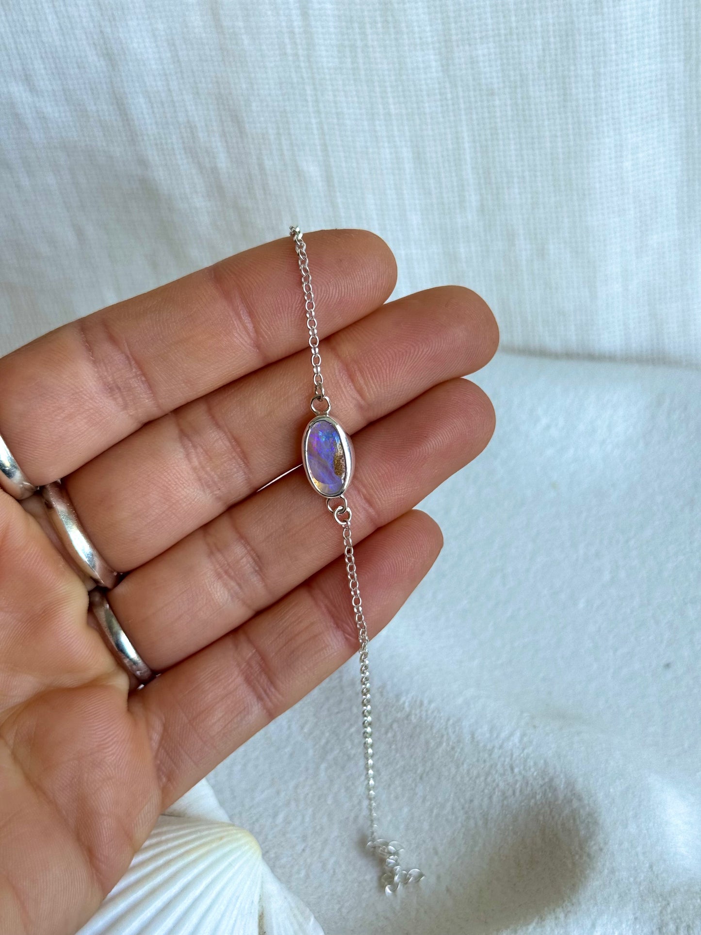 Lila Opal Bracelet