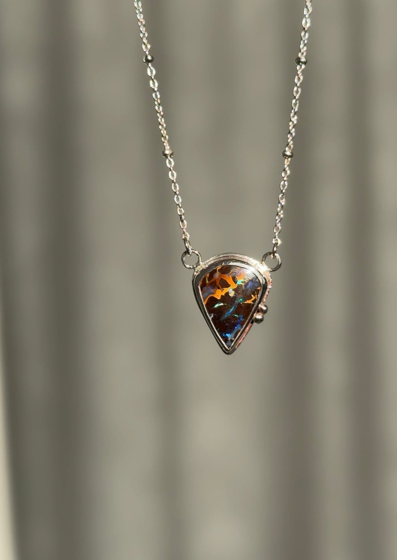 Matrix Opal Necklace