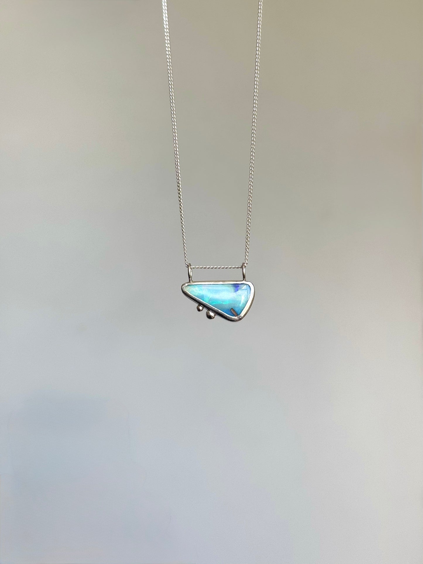 Laguna - Boulder Opal Necklace