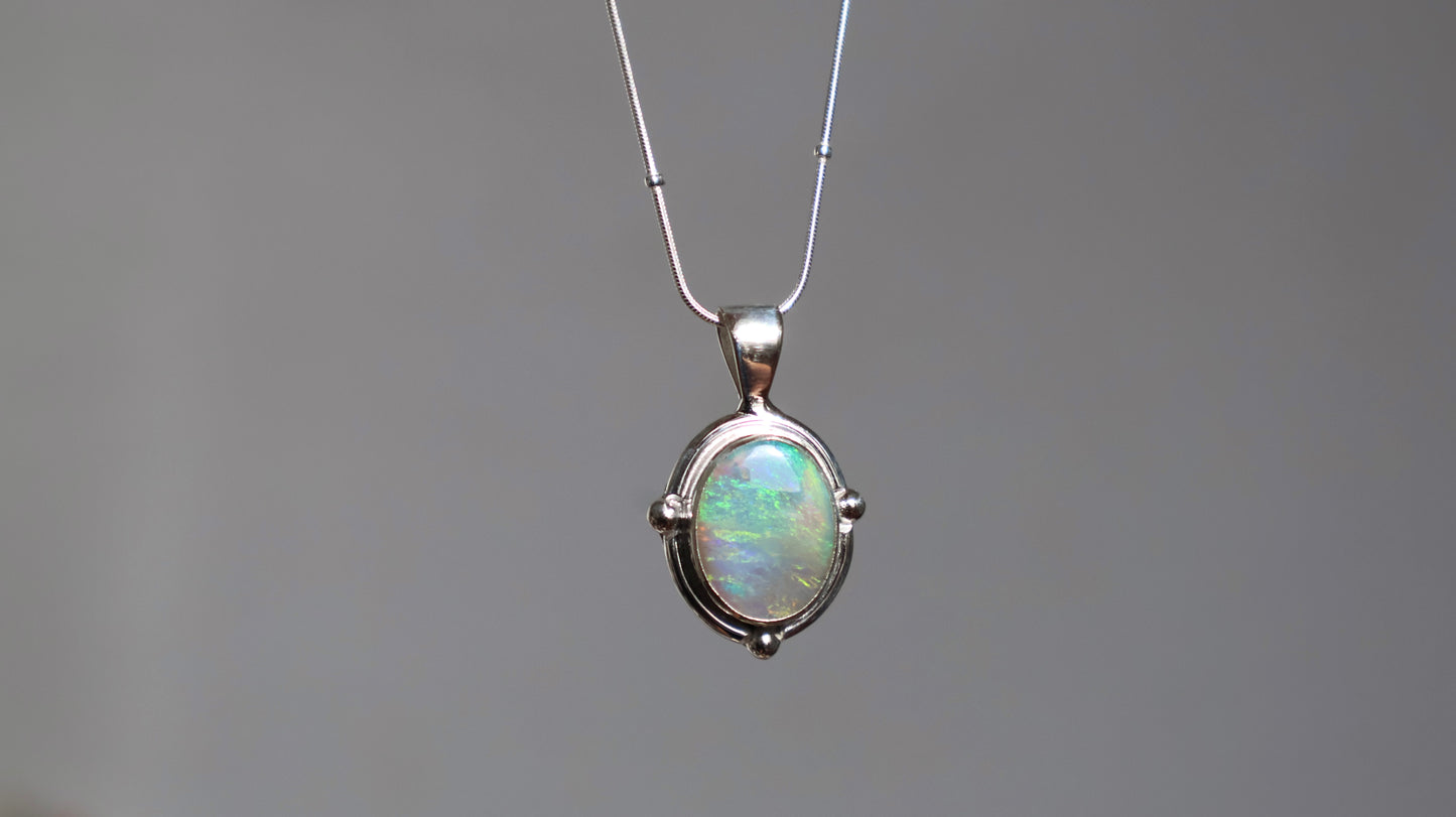 Ulani — Lightning Ridge Opal Necklace