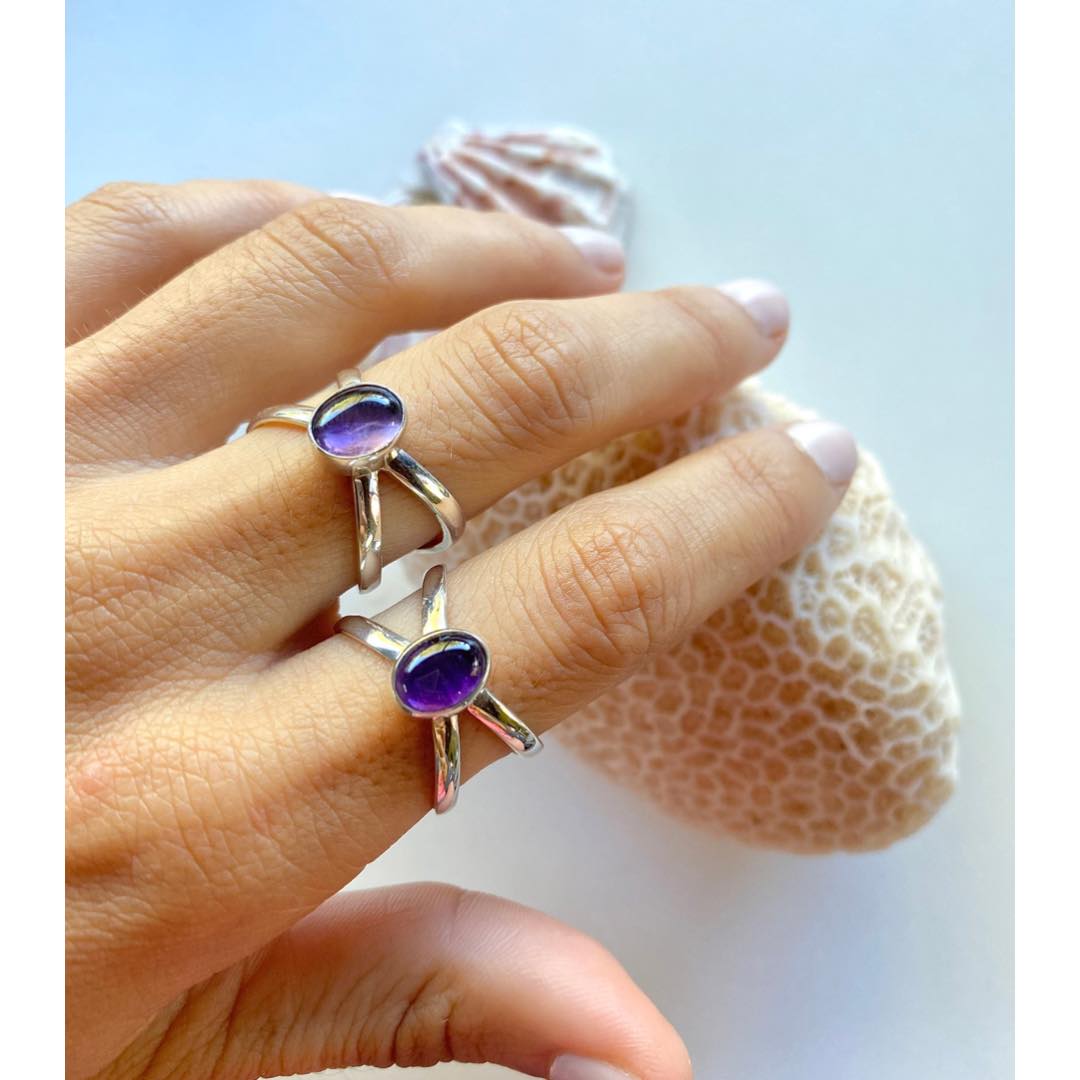 Amaia Ring - Amethyst