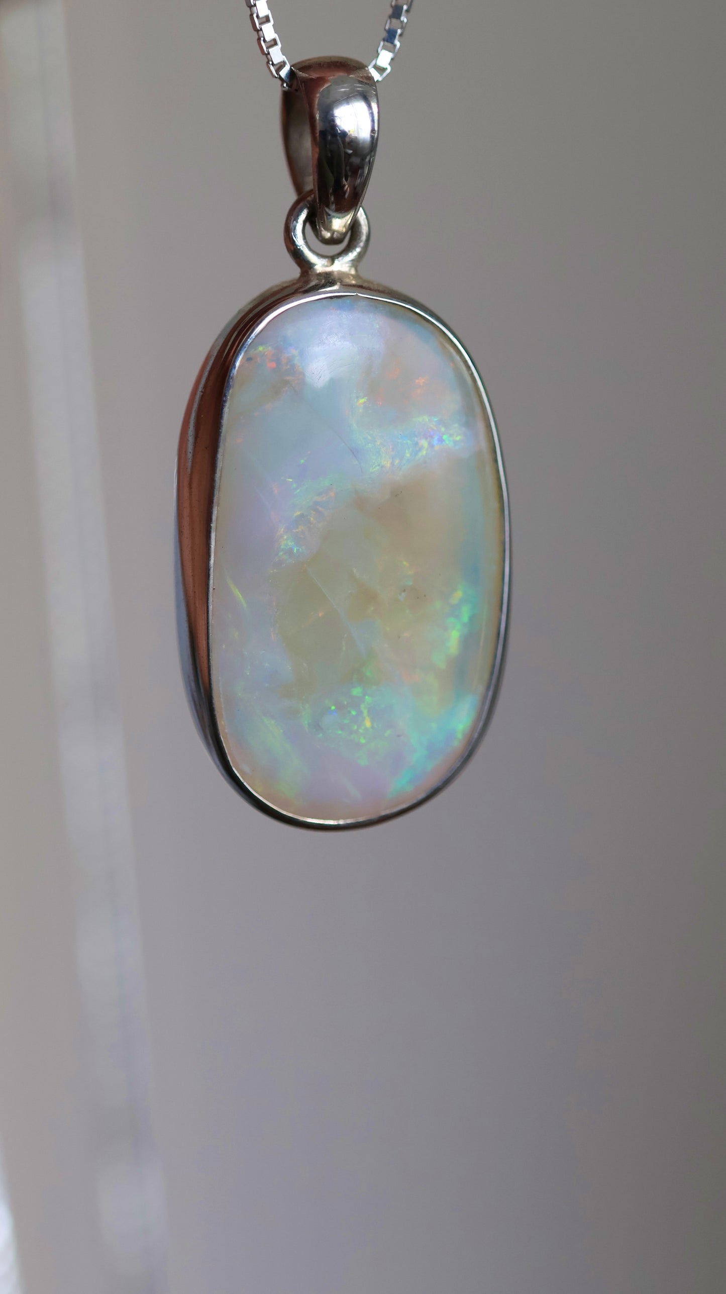 Solid Australian Opal Pendant