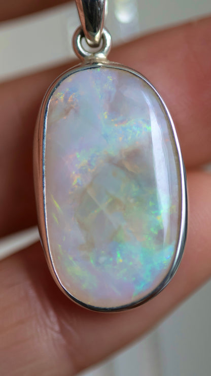 Solid Australian Opal Pendant