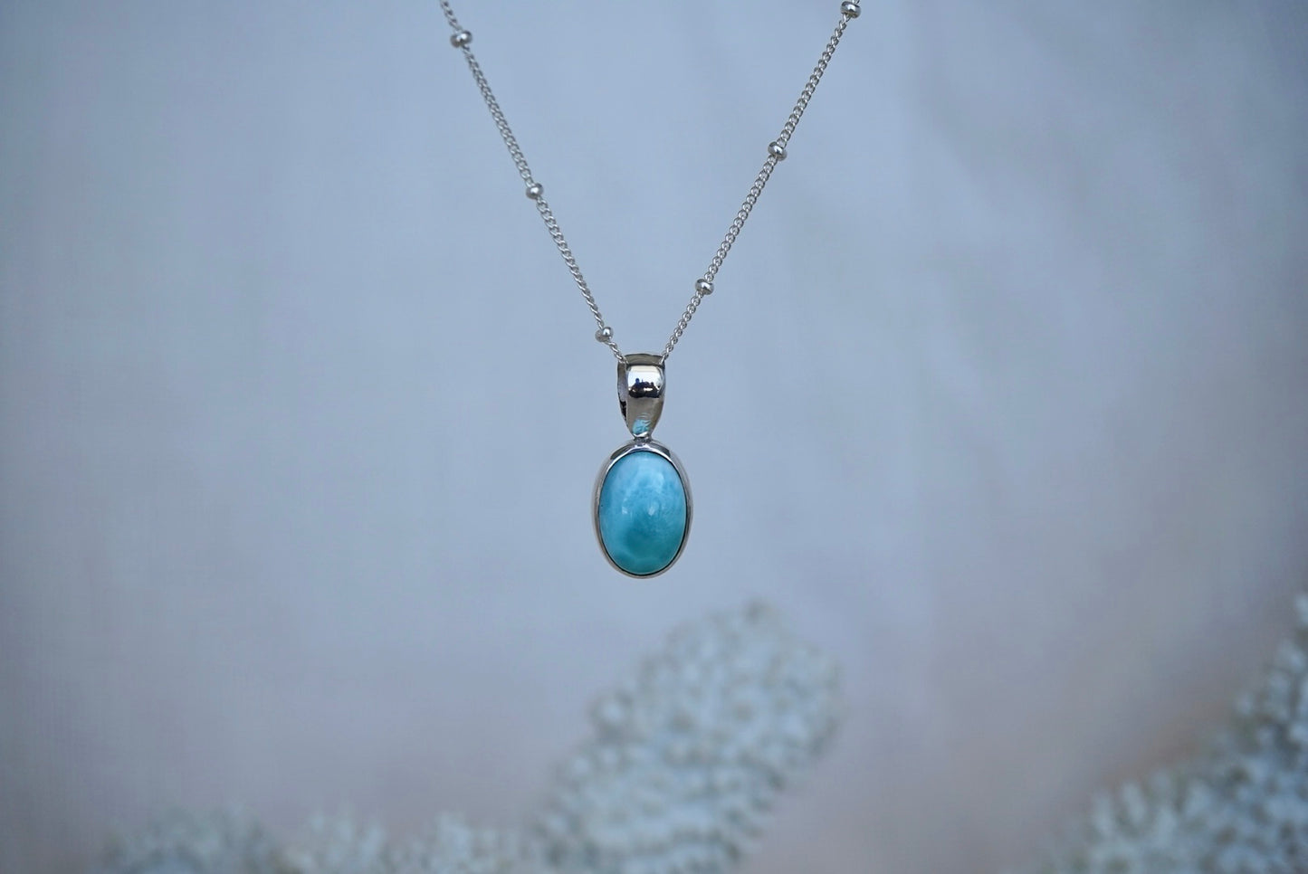Kailani Necklace - Larimar