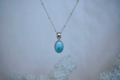 Kailani Necklace - Larimar