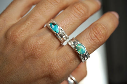 Shoreline - Solid Australian Opal size 8