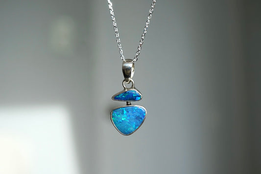 Reefline - Opal Double Pendant
