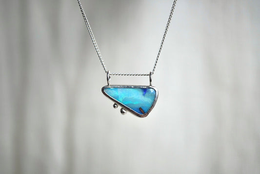 Laguna - Boulder Opal Necklace