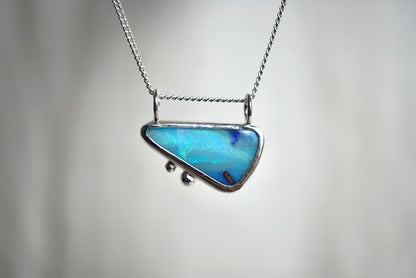 Laguna - Boulder Opal Necklace