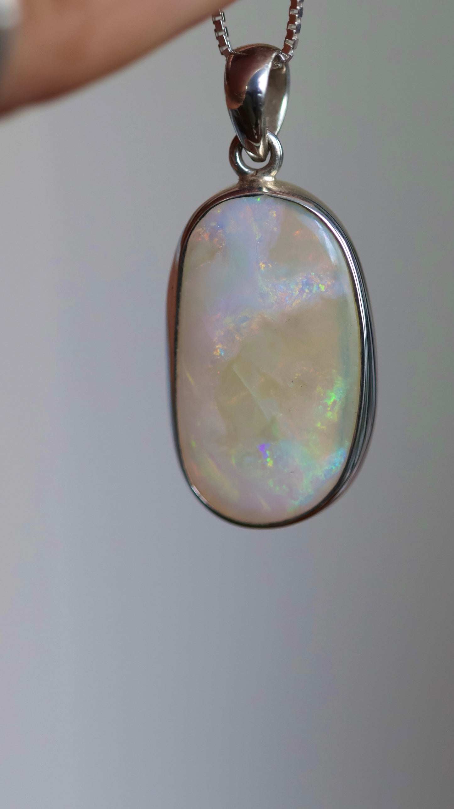 Solid Australian Opal Pendant