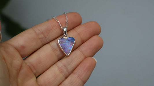 Crystal Oapl Pendant