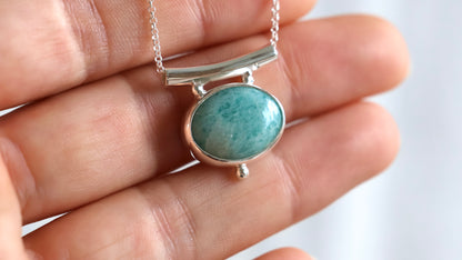Amazonite Horizon Necklace
