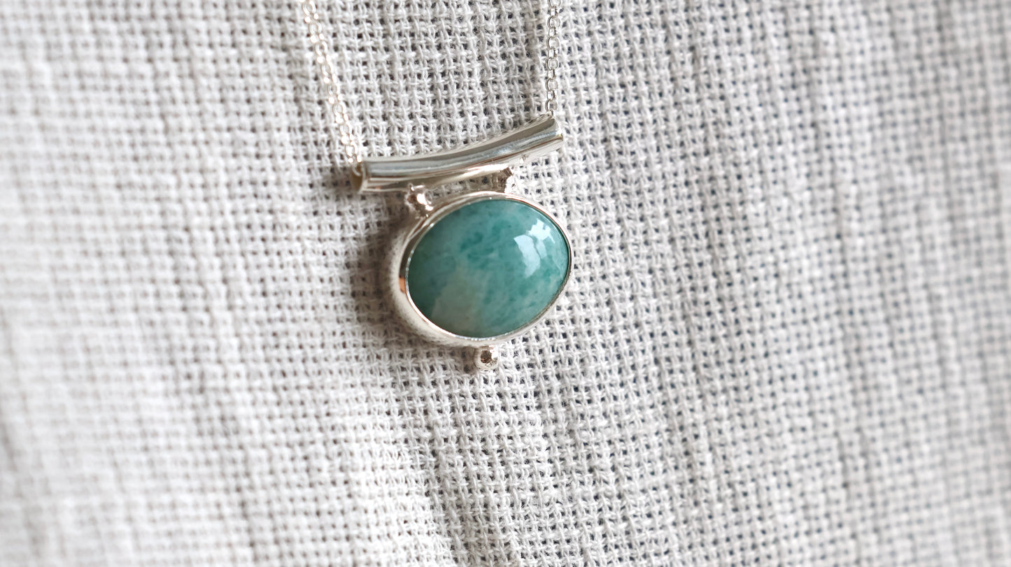 Amazonite Horizon Necklace
