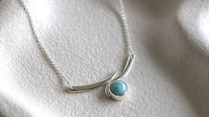 Ondas - Larimar Necklace