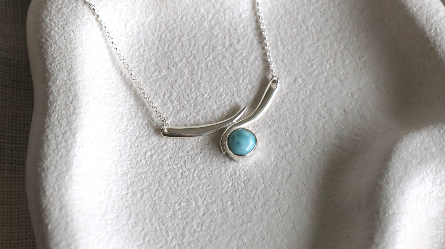 Ondas - Larimar Necklace