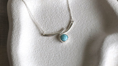 Ondas - Larimar Necklace