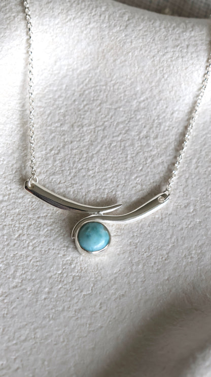 Ondas - Larimar Necklace