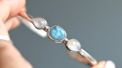 Larimar & Moonstone - Nikka Cuff