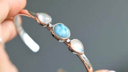 Larimar & Moonstone - Nikka Cuff
