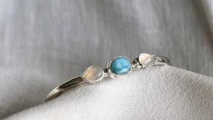 Larimar & Moonstone - Nikka Cuff