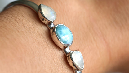 Larimar & Moonstone - Nikka Cuff