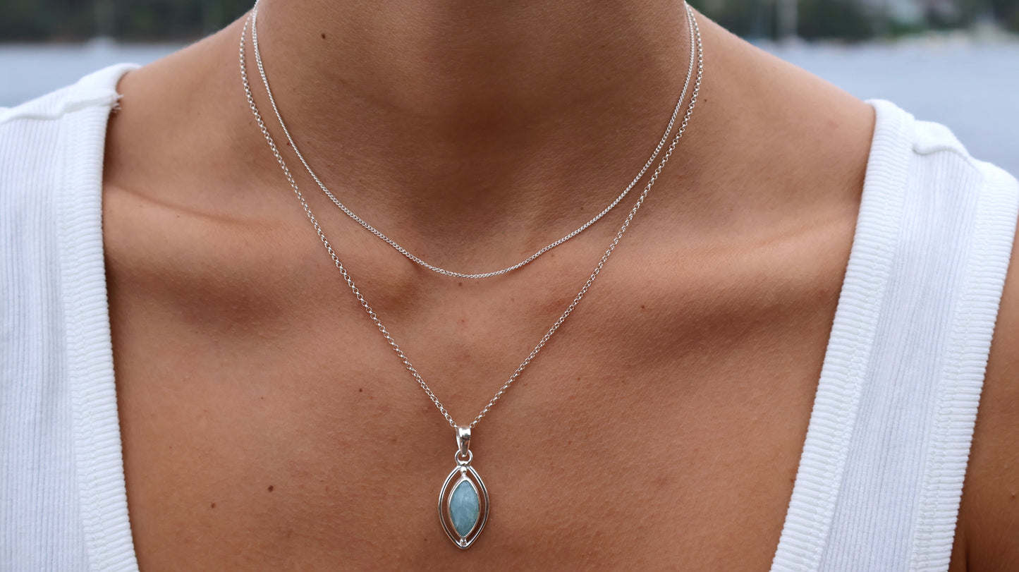 Malie Aquamarine Pendant