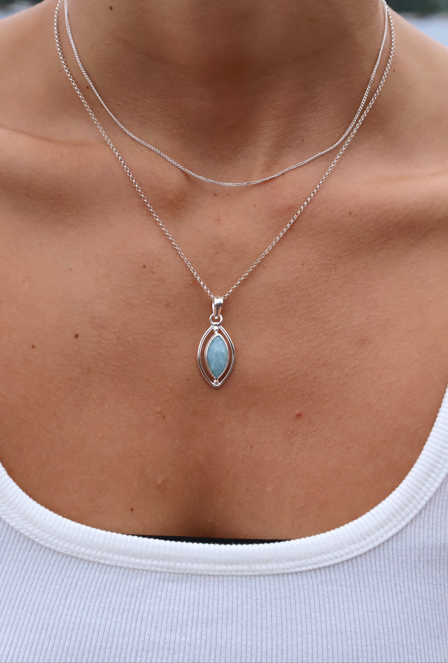 Malie Aquamarine Pendant