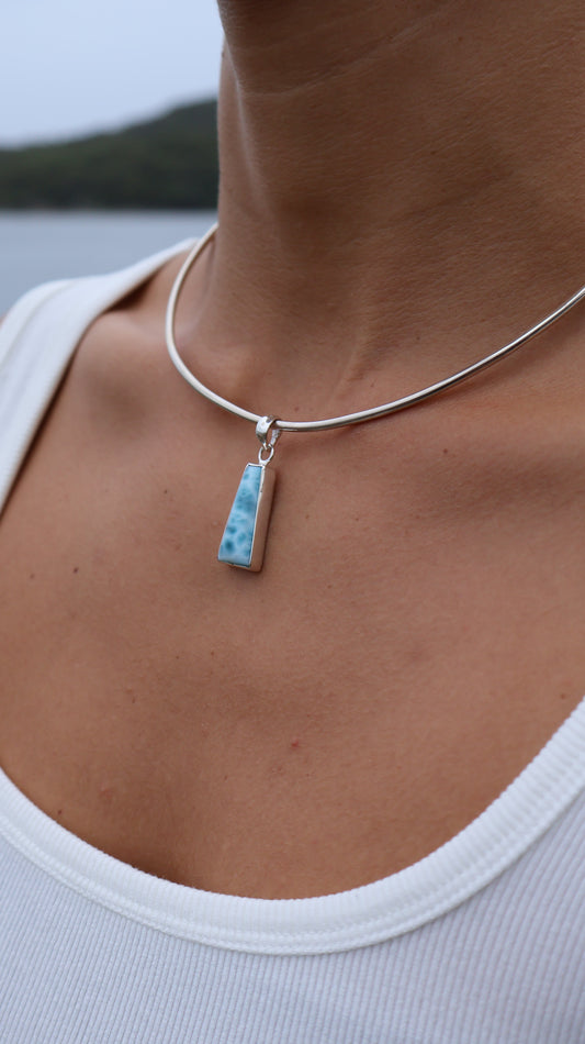 Kea - Larimar Pendant