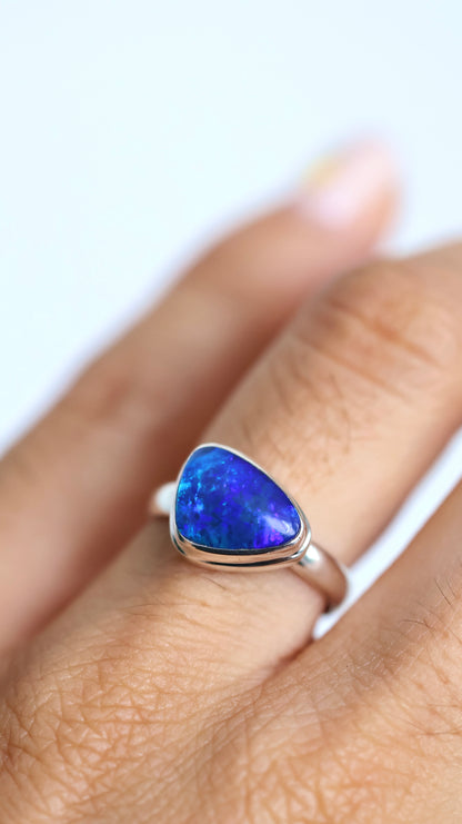 Azul opal Ring
