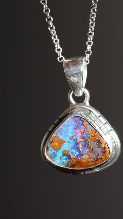 Moana Boulder Opal Pendant