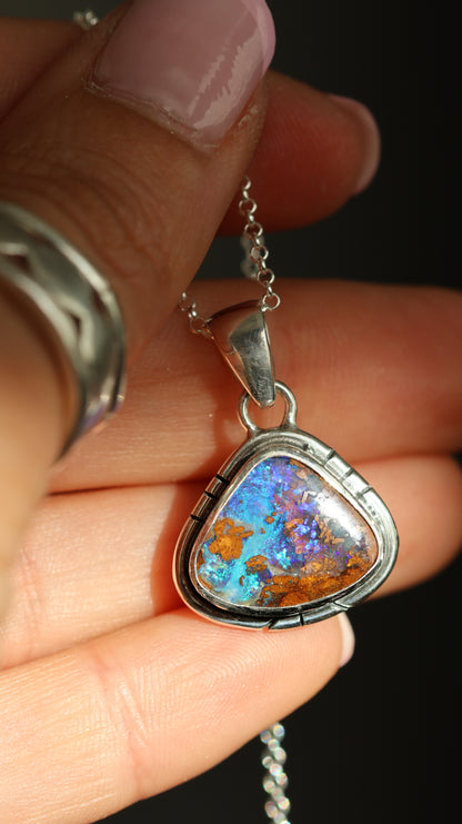 Moana Boulder Opal Pendant